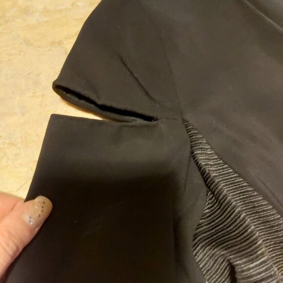 Versace Black Midi Sheath Dress with Crew Neck - Picture 2 of 4